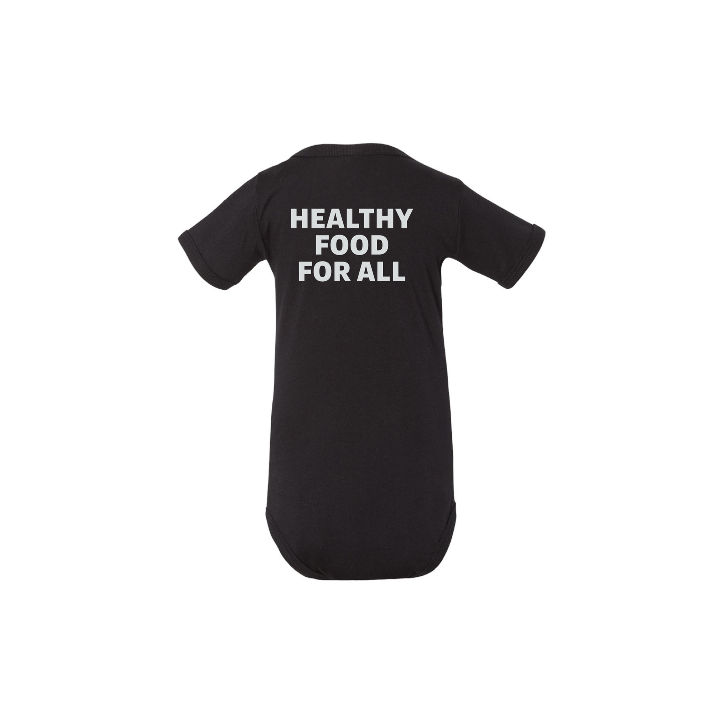 Infant Healthy Food Statment Onesie