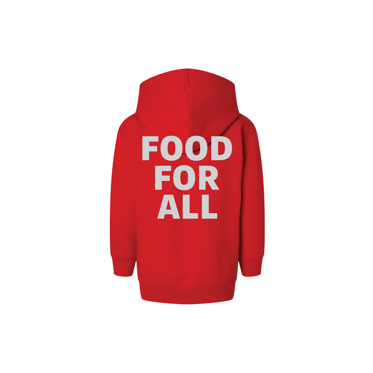Toddler Food For All Statement Hoodie
