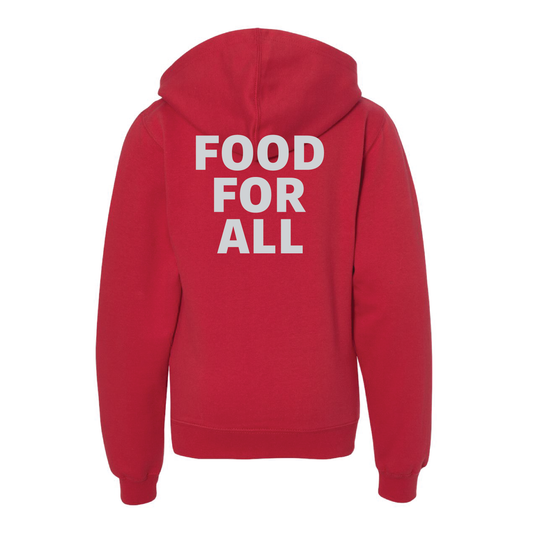 Youth Food For All Statement Hoodie