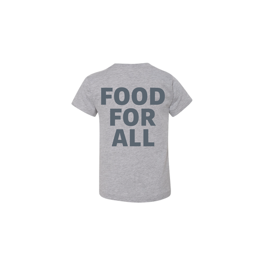 Toddler Food For All Statement T-Shirt